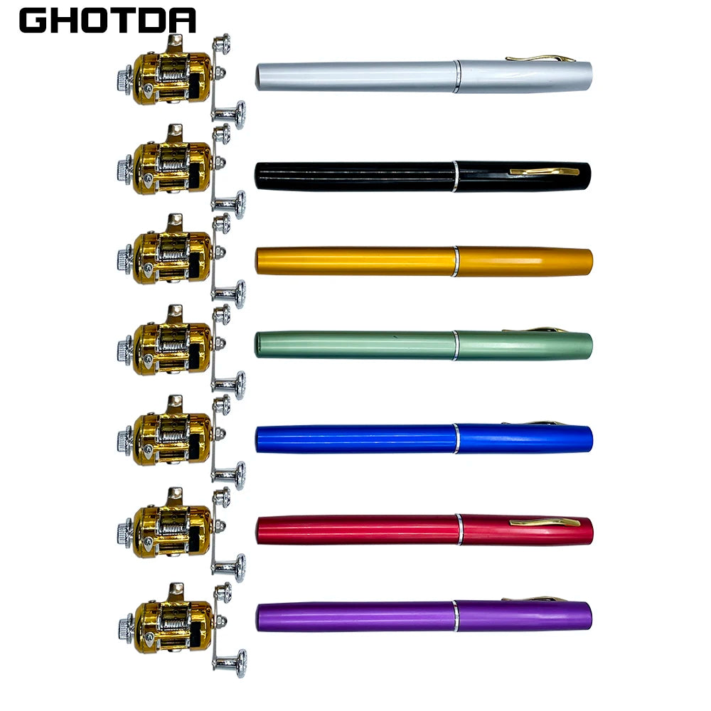 Fishing Rod Reel Combo Set