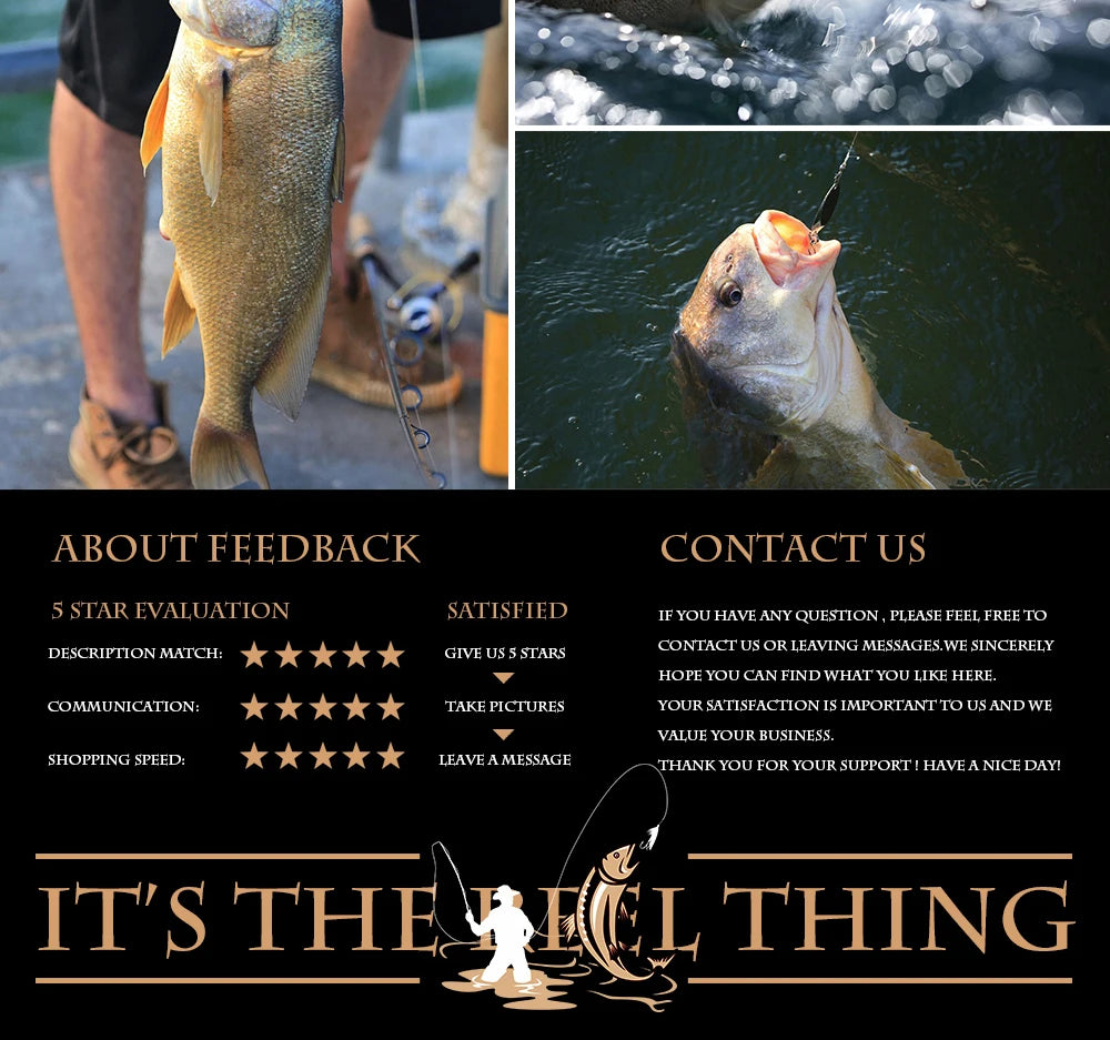 Fishing Rod Reel Combo Set