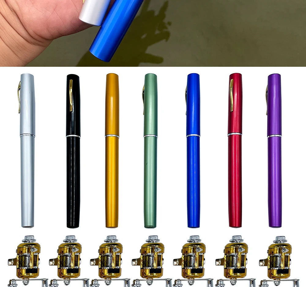 Fishing Rod Reel Combo Set
