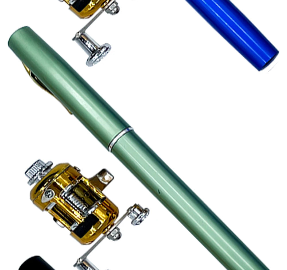 Fishing Rod Reel Combo Set