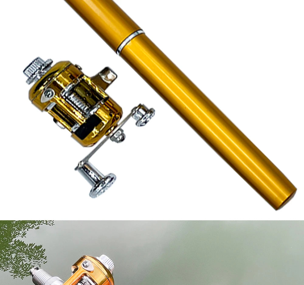 Fishing Rod Reel Combo Set