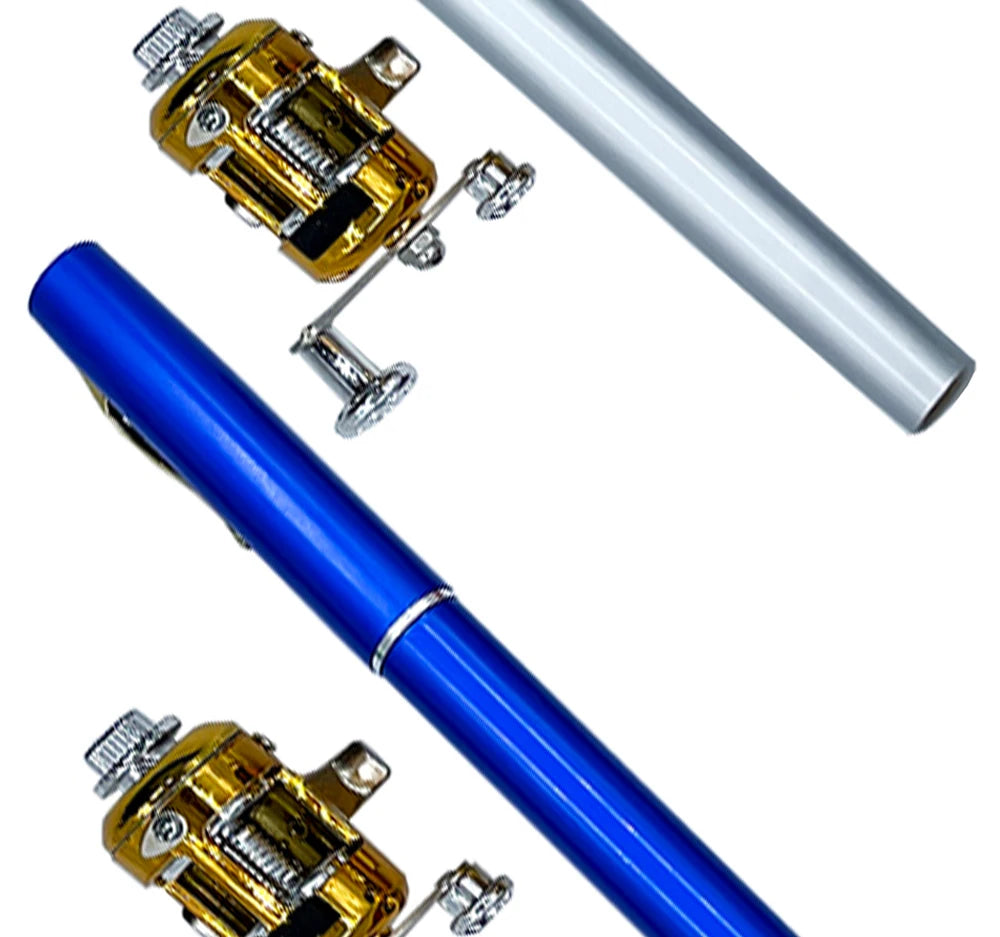 Fishing Rod Reel Combo Set