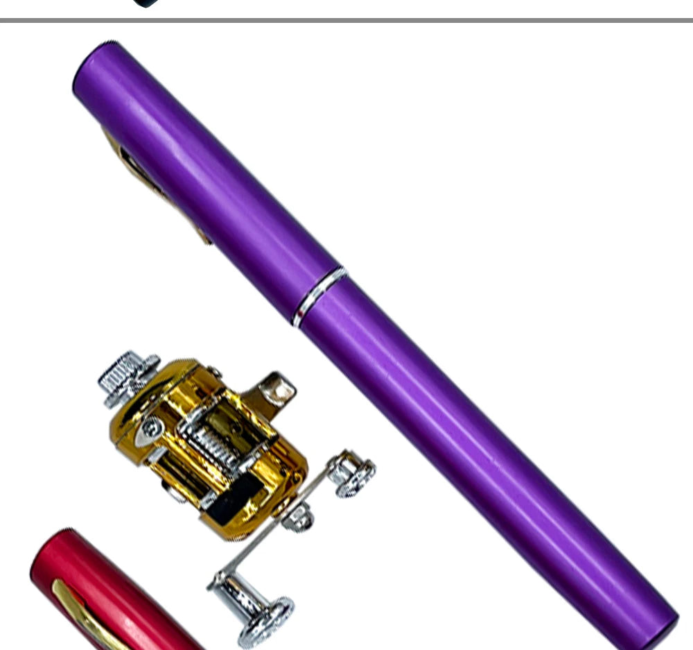 Fishing Rod Reel Combo Set