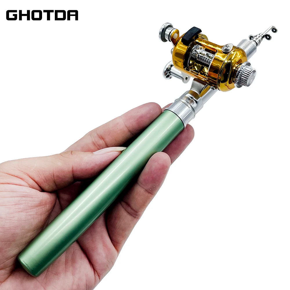 Fishing Rod Reel Combo Set