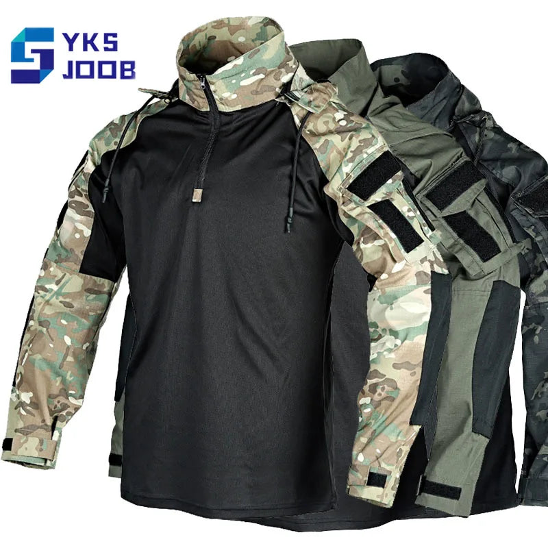 Breathable Detachable Hooded Camping Top