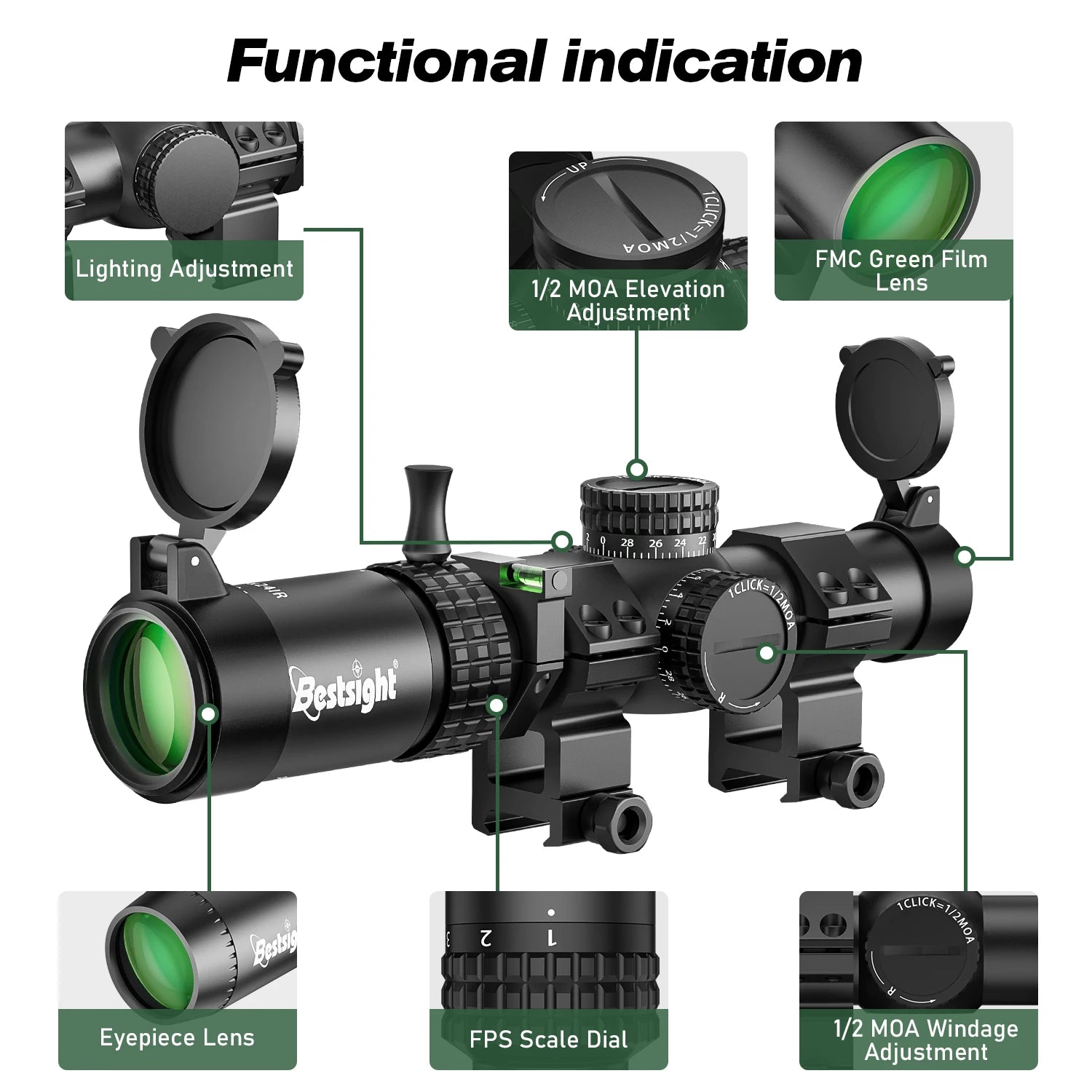 Tactical Optical Rifle Scope