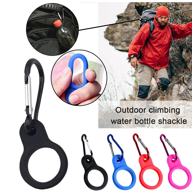 Aluminum Sports Kettle Buckle Water Bottle Carabiner