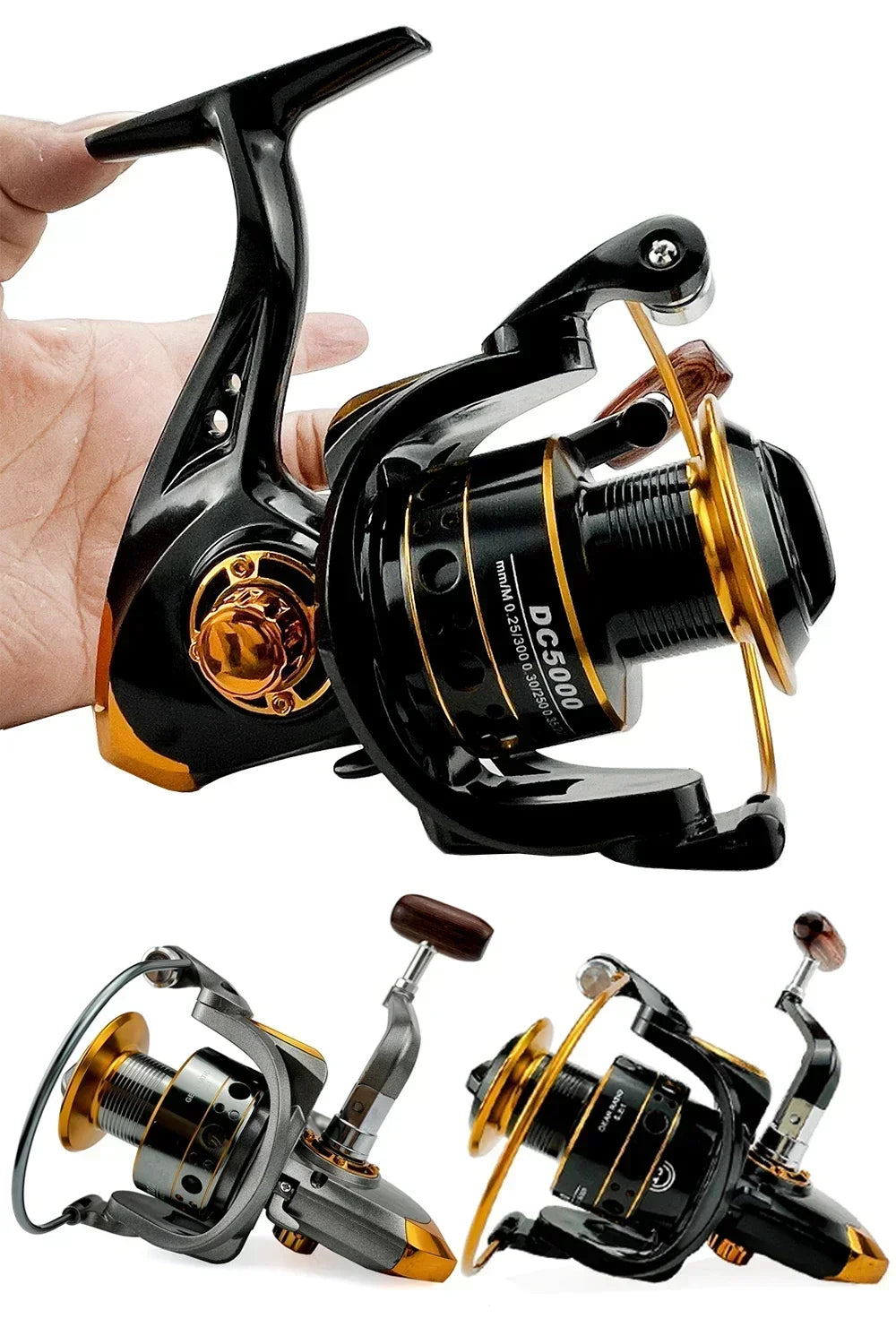 Fishing Rod and Reel Combo Baitcasting