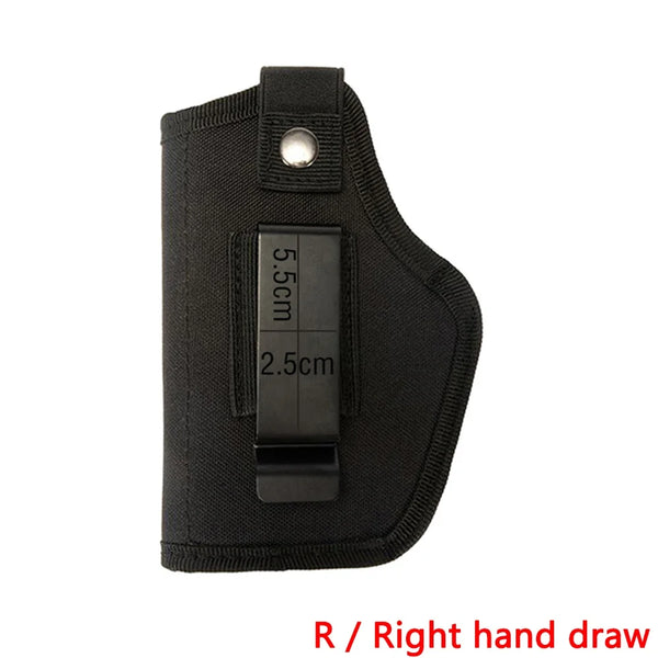 Outdoor Tactical Hunting Holster Nylon Concealed Gun Pouch for Glock Sig Sauer Beretta Kahr IWB General Tactical Equipment
