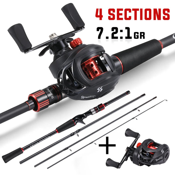 Fishing Rod Reel Combo