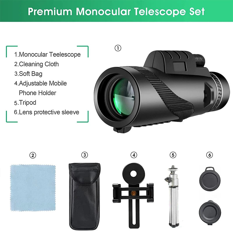 Monocular Binoculars