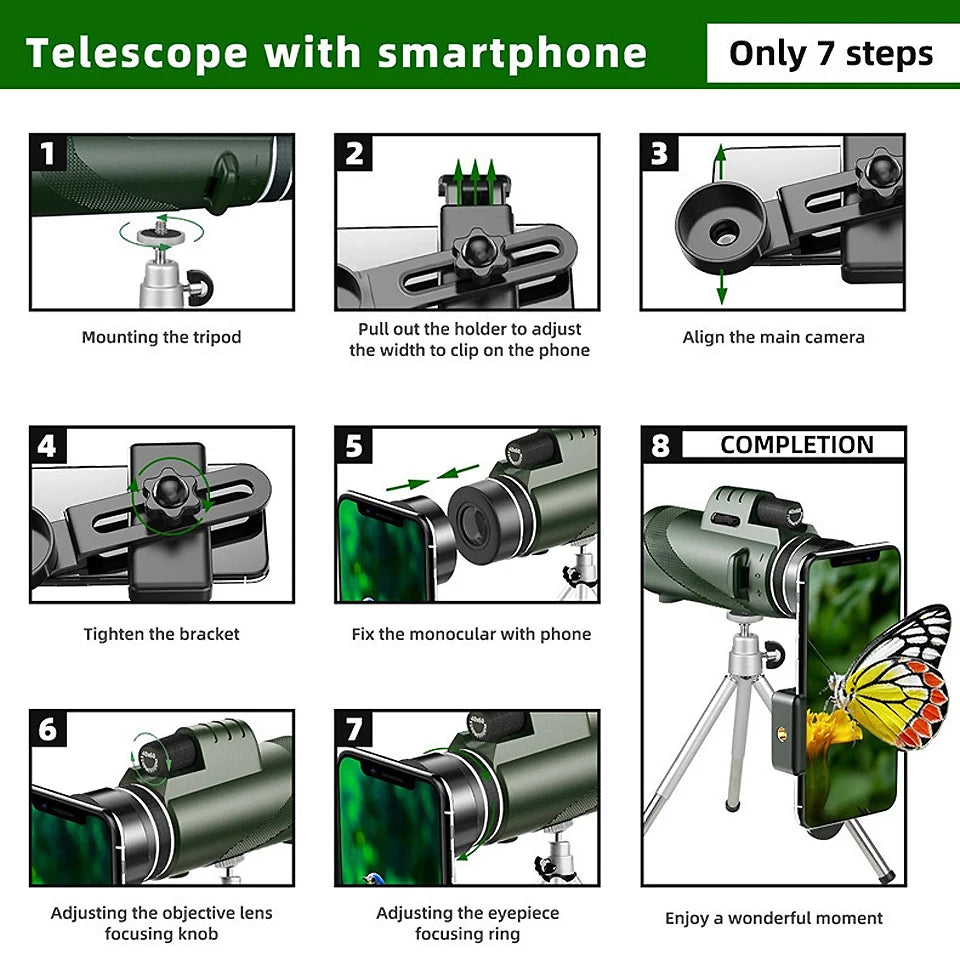 Monocular Binoculars