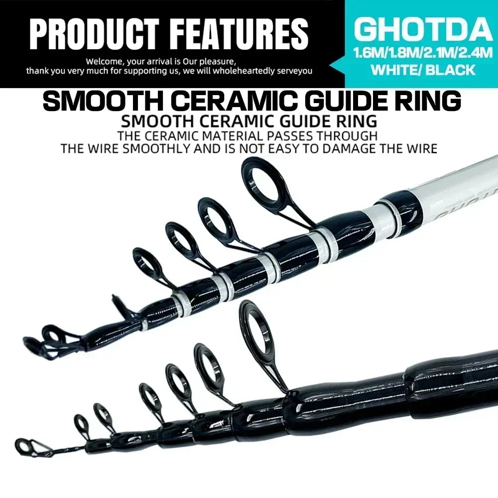 Fishing Rod and Reel Combo Baitcasting