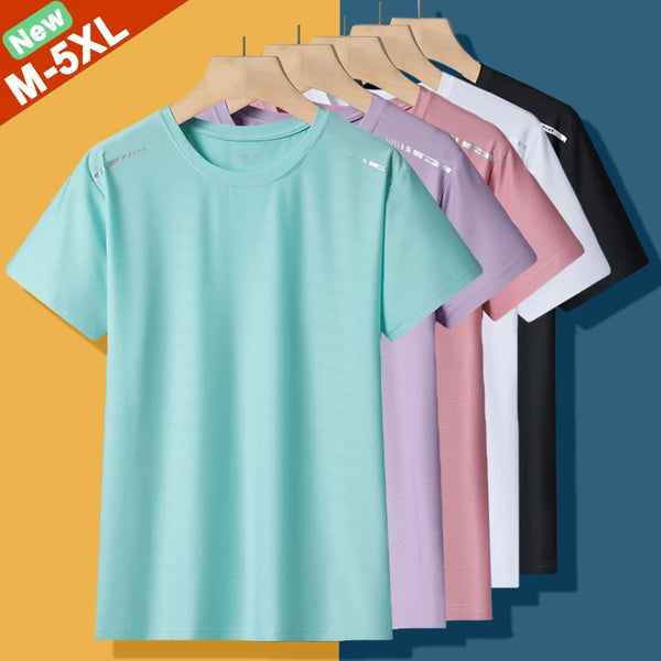 Summer Fast Dry Women T-Shirts