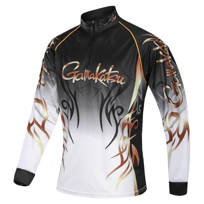 Gamakatsu Summer Fishing Clothings Quick Dry Jerseys