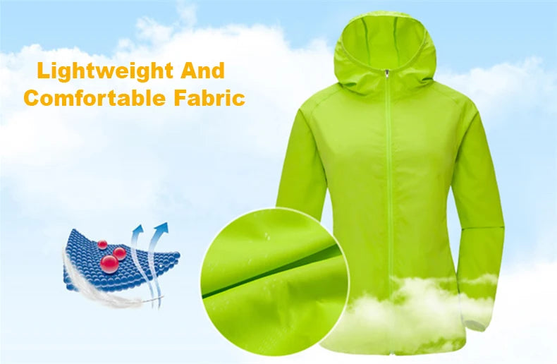 Men Women Waterproof Jacket