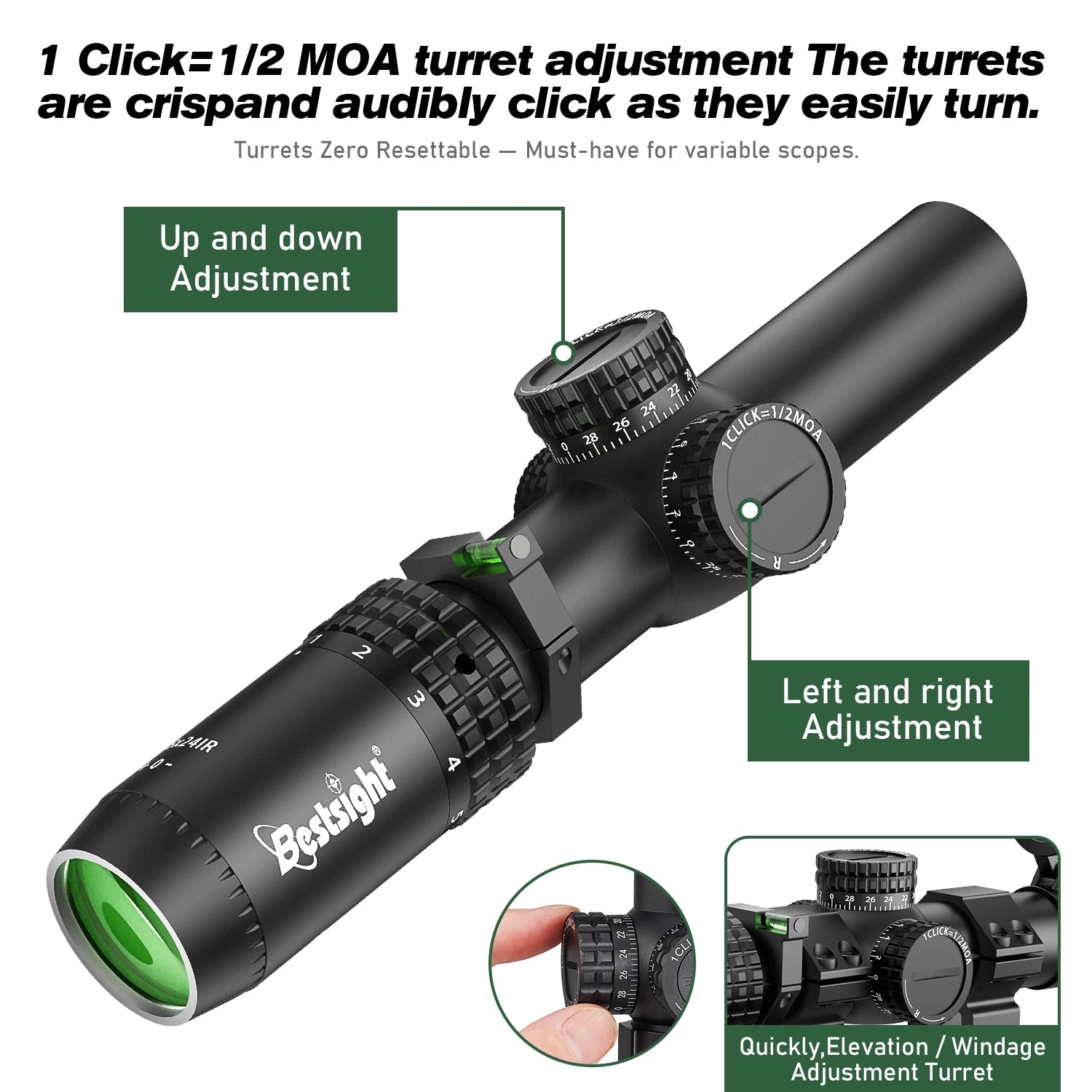 Tactical Optical Rifle Scope