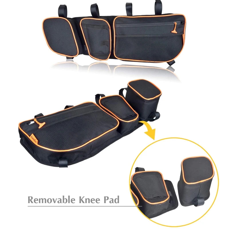 UTV X3 Maverick Side Storage Door Bag Front Upper Door Bags Knee Pad Car Organizer Fits For Can Am Maverick X3 XDS Turbo R