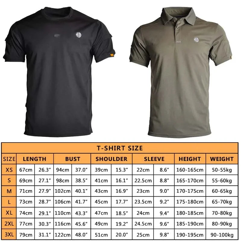 Tactical Short Sleeve Casual Softair T-Shirt