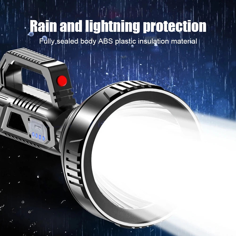 Handheld Spotlight USB Rechargeable Light Torch