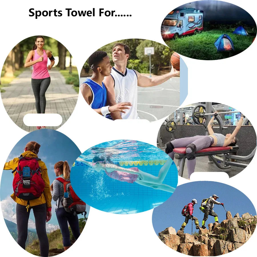Quick-Drying Camping Hiking Towel 40x80CM