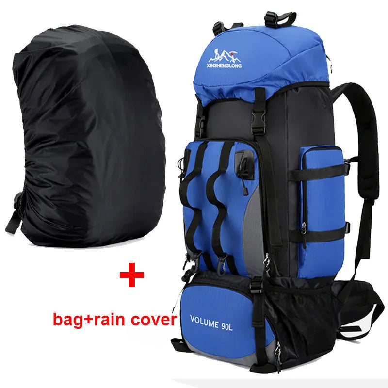 90l outdoor large tactical military hiking backpack Backpack Rucksack – Go Beyond Outdoors