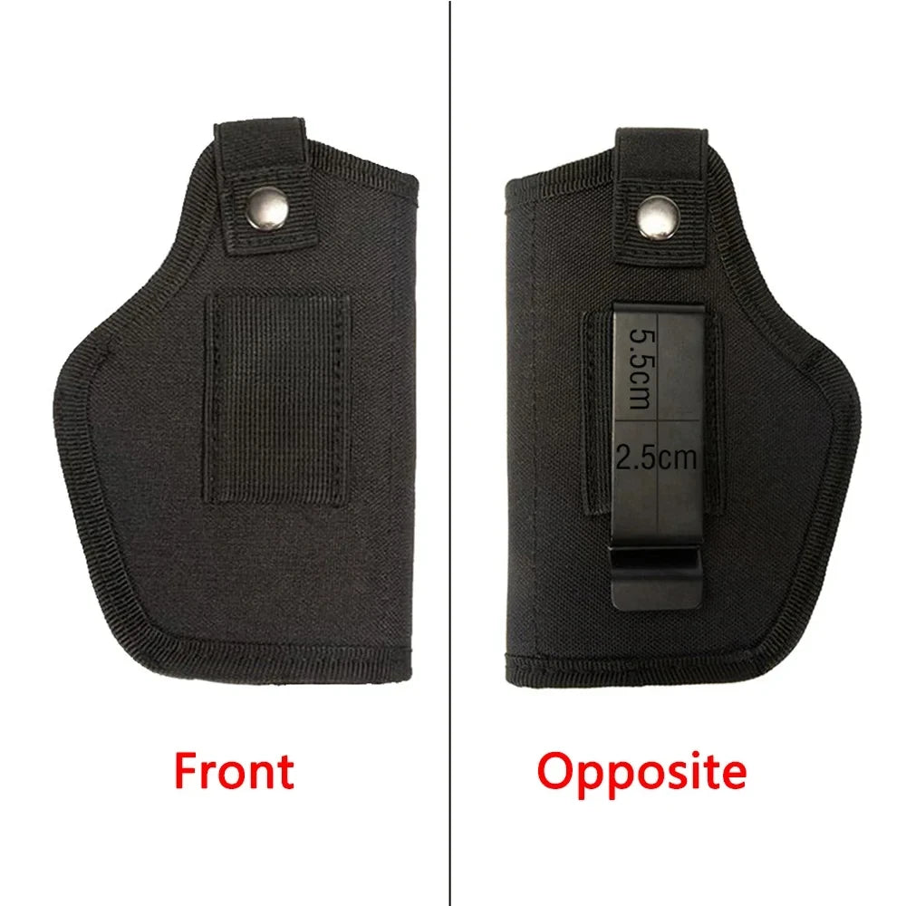 Outdoor Tactical Hunting Holster Nylon Concealed Gun Pouch for Glock Sig Sauer Beretta Kahr IWB General Tactical Equipment