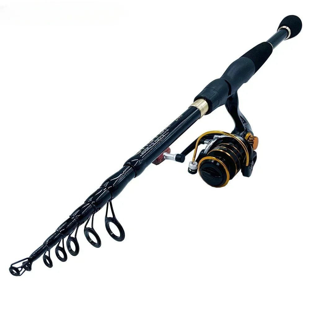 Fishing Rod and Reel Combo Baitcasting