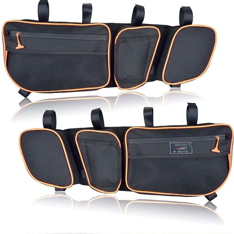 UTV X3 Maverick Side Storage Door Bag Front Upper Door Bags Knee Pad Car Organizer Fits For Can Am Maverick X3 XDS Turbo R