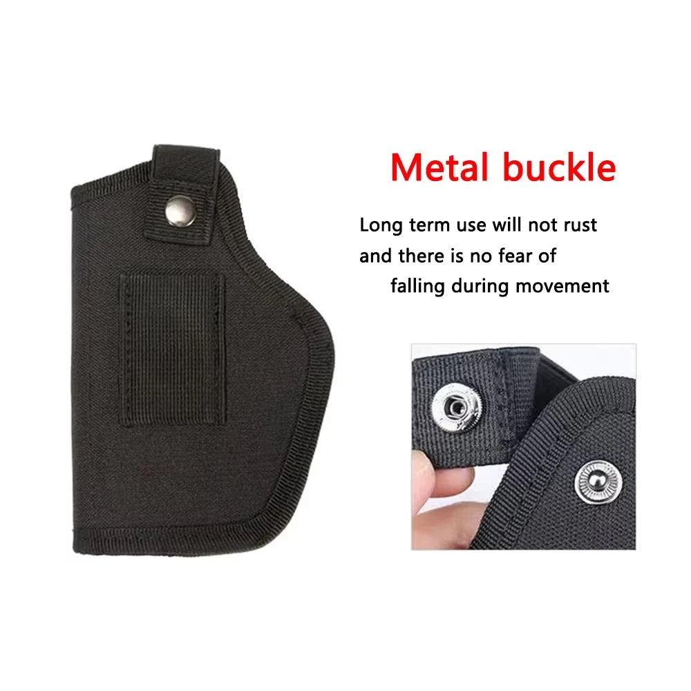 Outdoor Tactical Hunting Holster Nylon Concealed Gun Pouch for Glock Sig Sauer Beretta Kahr IWB General Tactical Equipment