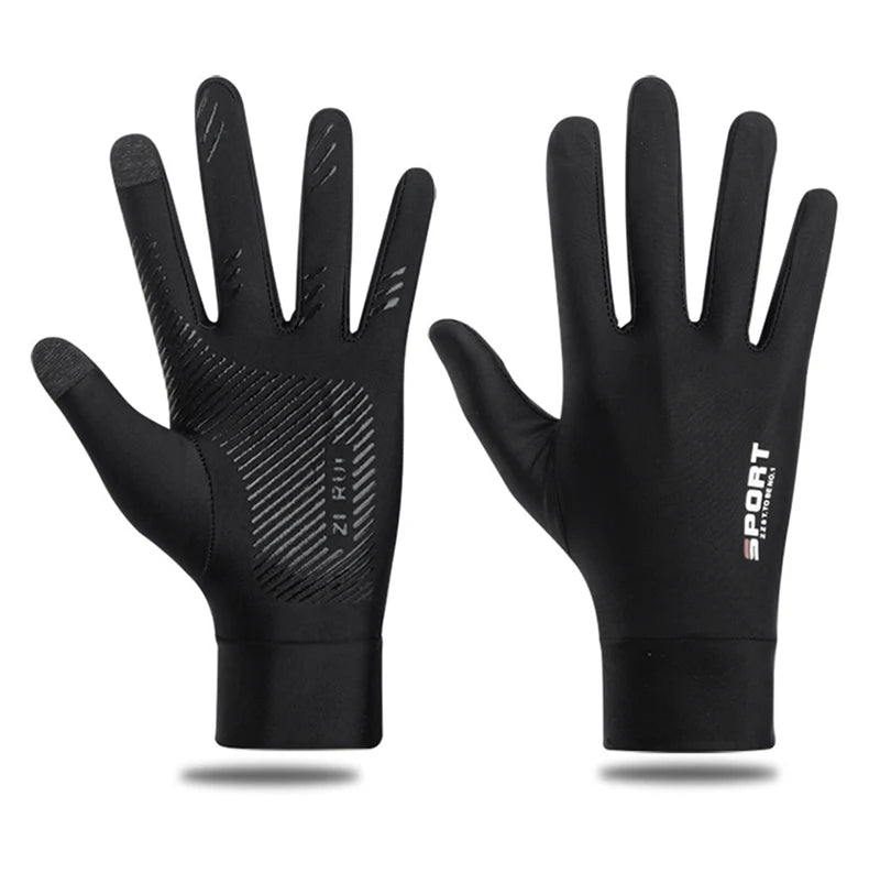 Ice Silk Non Slip 5 Finger Diving Gloves
