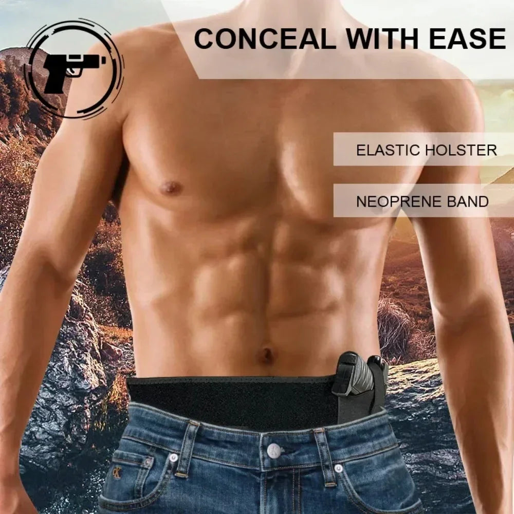 Hot 1PC Outdoor Gun Holster Holster Multifunctional Concealed Carrying Waist Universal Stock Belt Pistol for Tactical Equipment