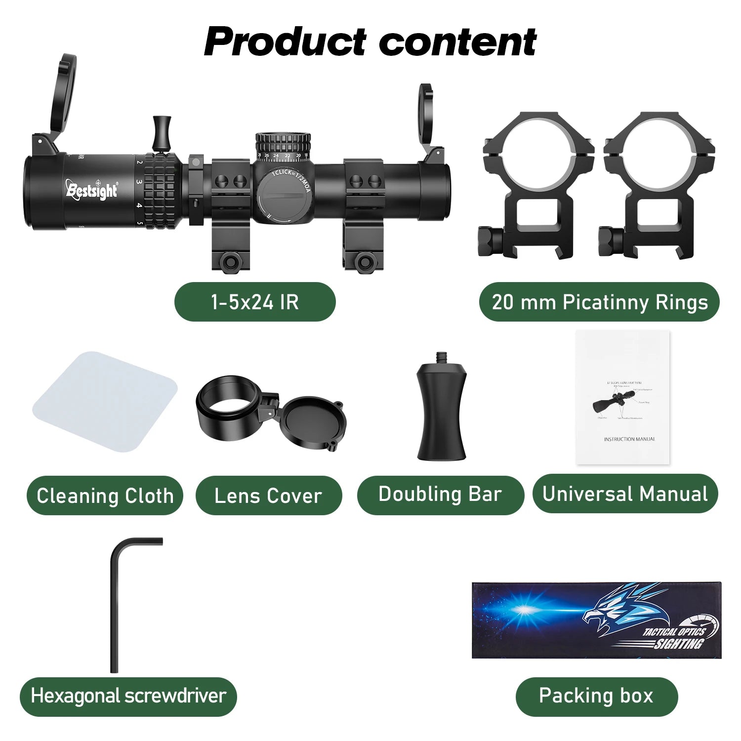 Tactical Optical Rifle Scope