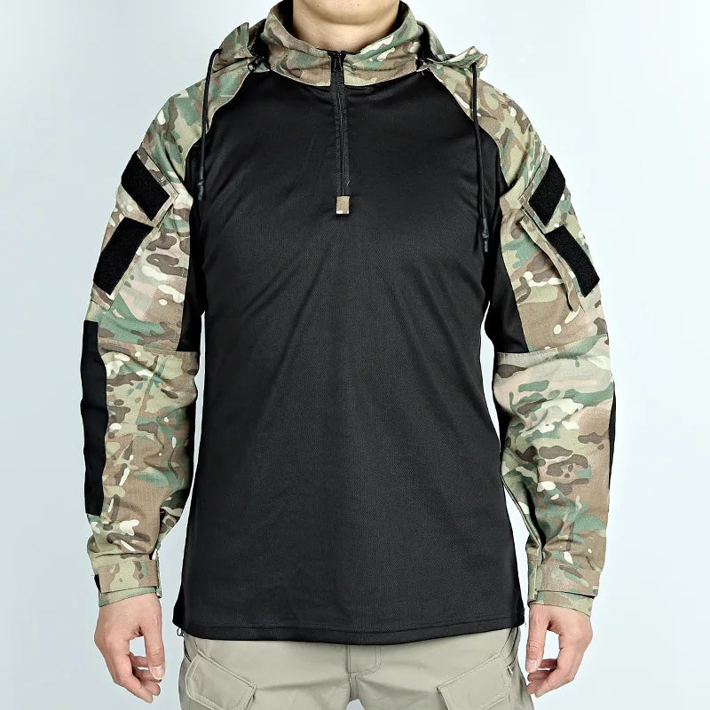 Breathable Detachable Hooded Camping Top