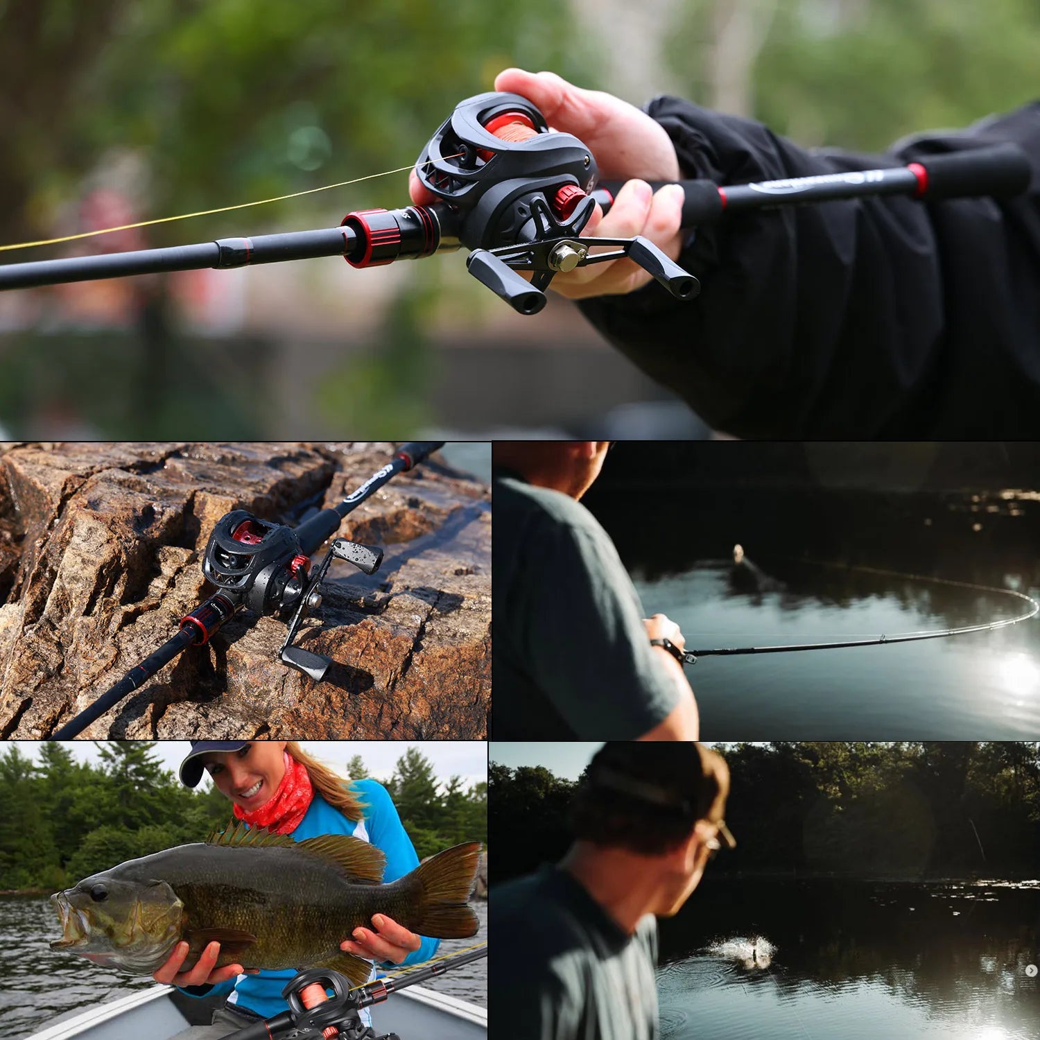 Fishing Rod Reel Combo