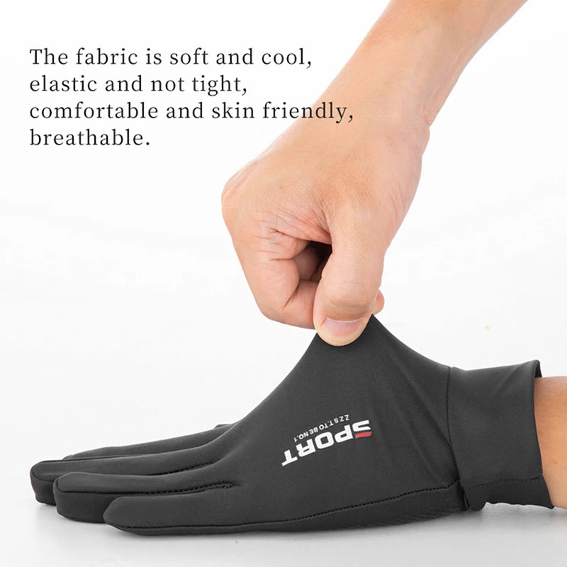 Ice Silk Non Slip 5 Finger Diving Gloves