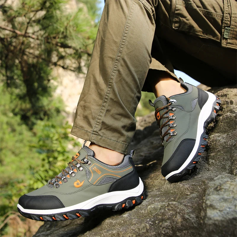 Waterproof Leather Outdoor Men's Hiking Shoes
