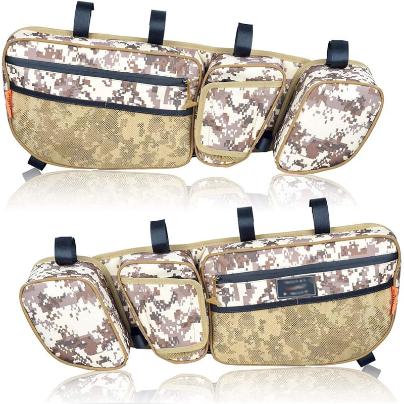 UTV X3 Maverick Side Storage Door Bag Front Upper Door Bags Knee Pad Car Organizer Fits For Can Am Maverick X3 XDS Turbo R
