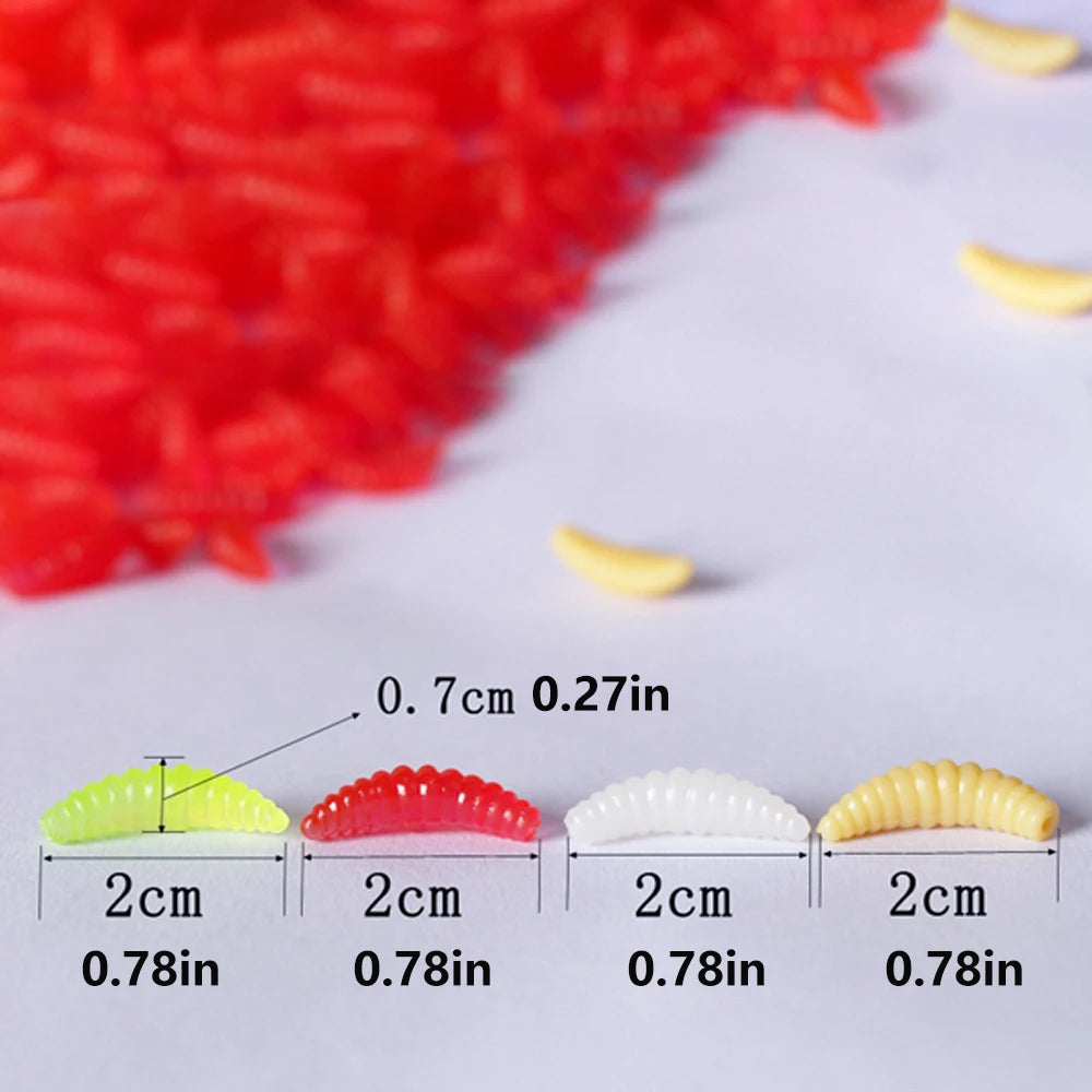 Lua Soft Bait Fake Breadworms Fishing Bait