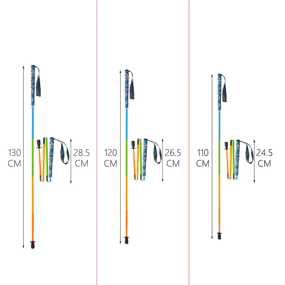 Ultra Light  Foldable Trekking Poles Stick