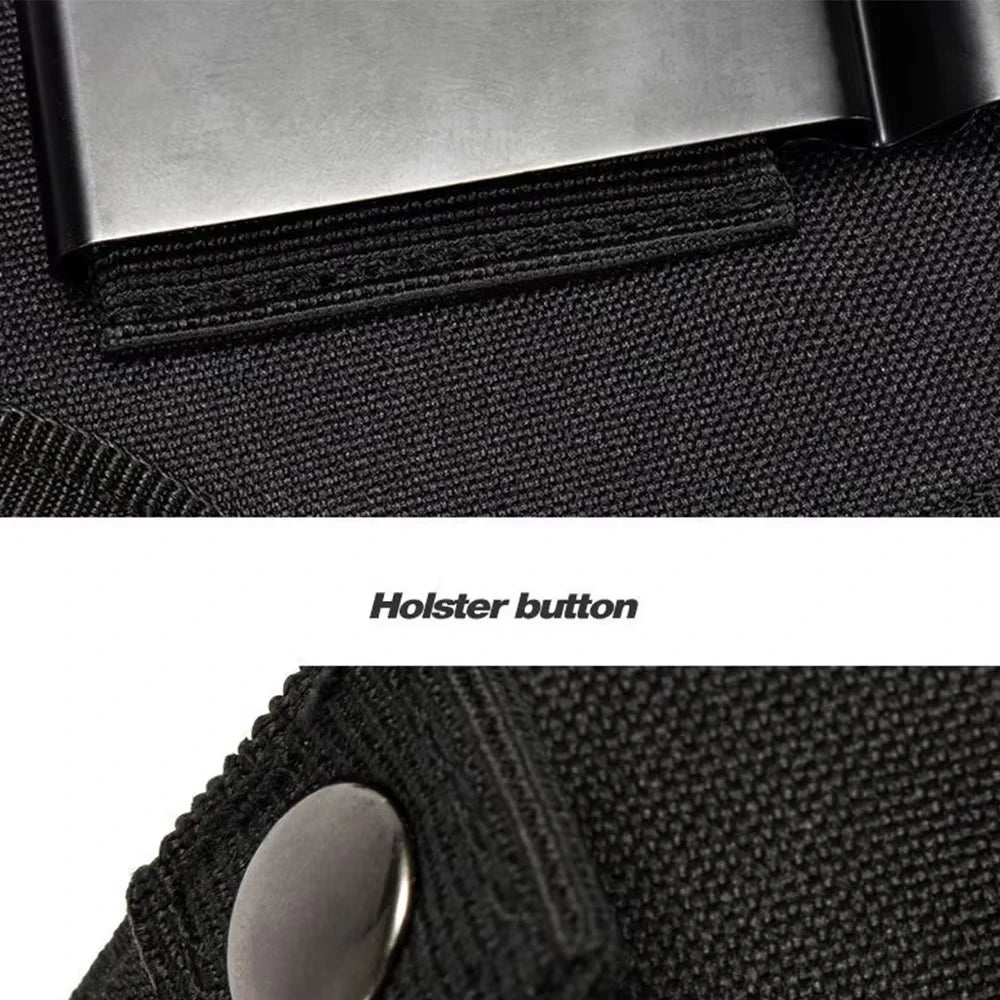Outdoor Tactical Hunting Holster Nylon Concealed Gun Pouch for Glock Sig Sauer Beretta Kahr IWB General Tactical Equipment
