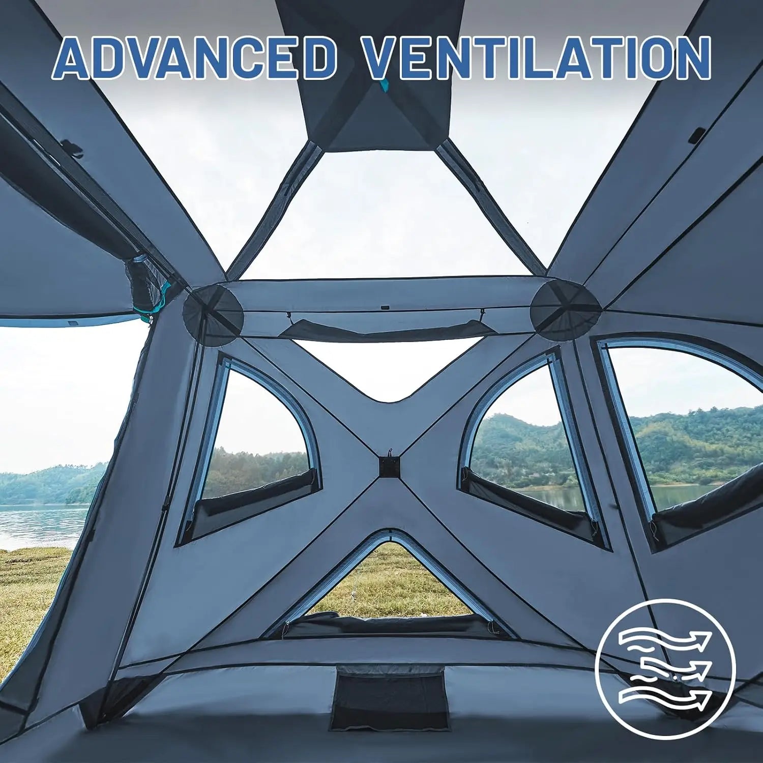 Portable Weather Resistant Camping Tent