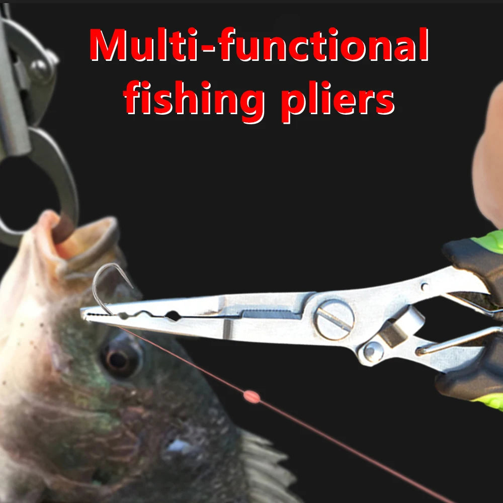 Ergonomics Anti-slip Fish Pliers