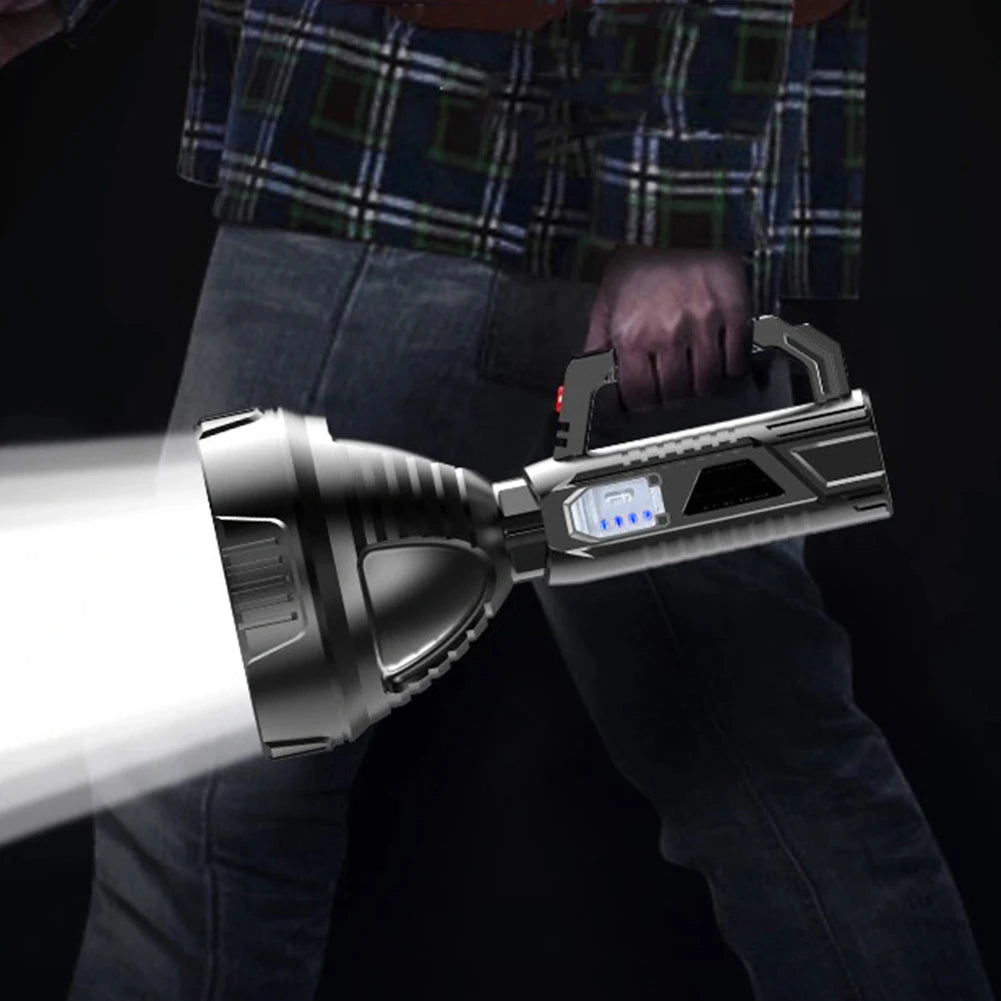 Handheld Spotlight USB Rechargeable Light Torch